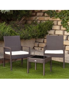 Móveis de pátio para 2 pessoas | Móveis de jardim 2