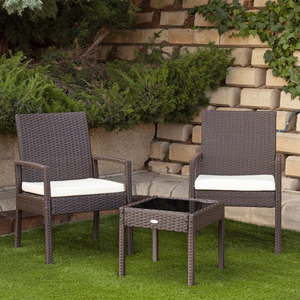 Móveis de pátio para 2 pessoas | Móveis de jardim
