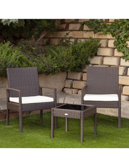 Móveis de pátio para 2 pessoas | Móveis de jardim