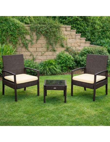 Móveis de pátio para 2 pessoas | Móveis de jardim