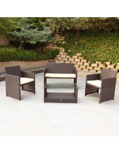 Móveis de jardim e terraço com mesa central | Móveis de jardim 2