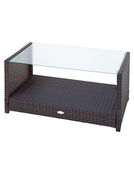 Móveis de jardim e terraço com mesa central | Móveis de jardim