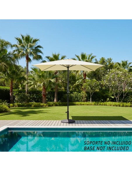 Guarda-sol jardim grande 270x270 cm protecção UV50 | Distria