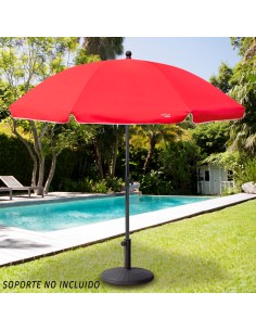 Grande guarda-chuva vermelho - Guarda-chuvas praia | Distria 2