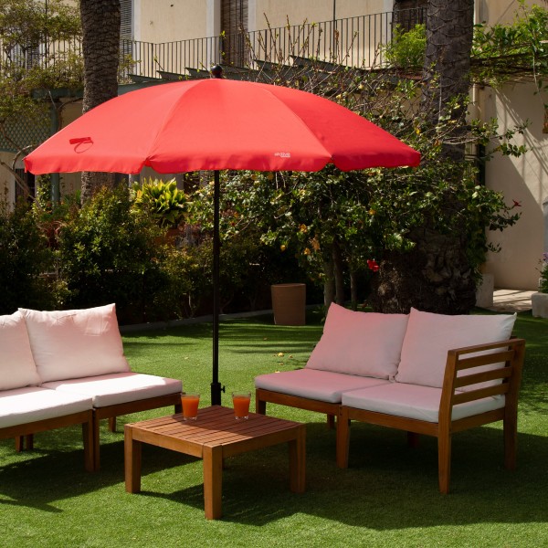 Grande guarda-chuva vermelho - Guarda-chuvas praia | Distria