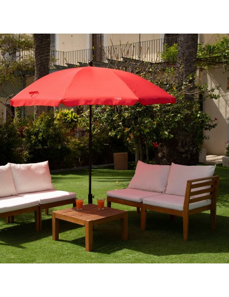 Grande guarda-chuva vermelho - Guarda-chuvas praia | Distria