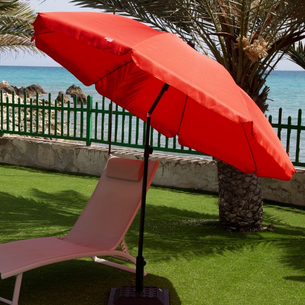 Grande guarda-chuva vermelho - Guarda-chuvas praia | Distria