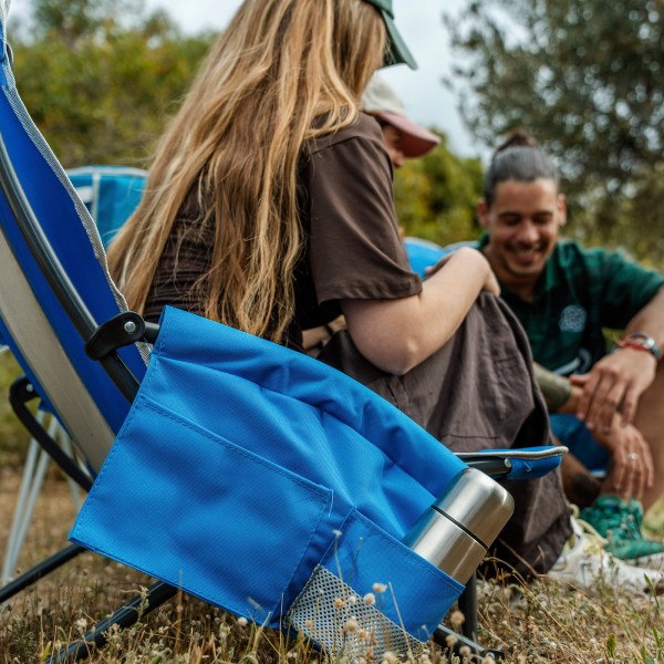 Cadeira dobrável azul Aktive | Distria