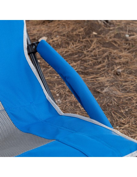 Cadeira dobrável azul Aktive | Distria