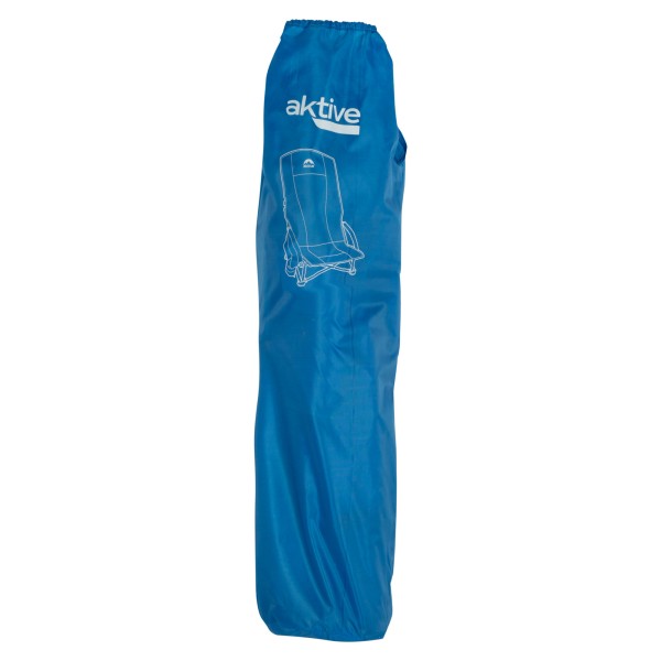 Cadeira dobrável azul Aktive | Distria
