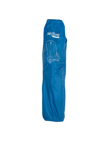 Cadeira dobrável azul Aktive | Distria
