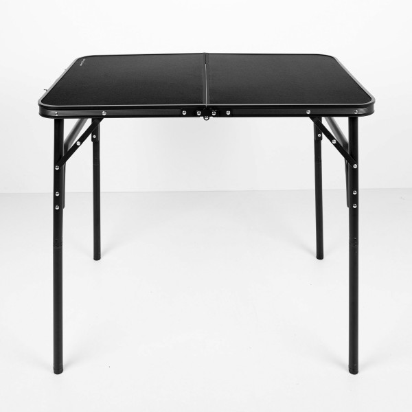 Mesa de acampamento dobrável preta antiderrapante | Distria