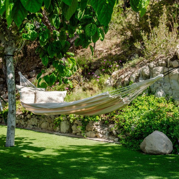 Rede de pendurar camping bege - Acessórios camping | Distria