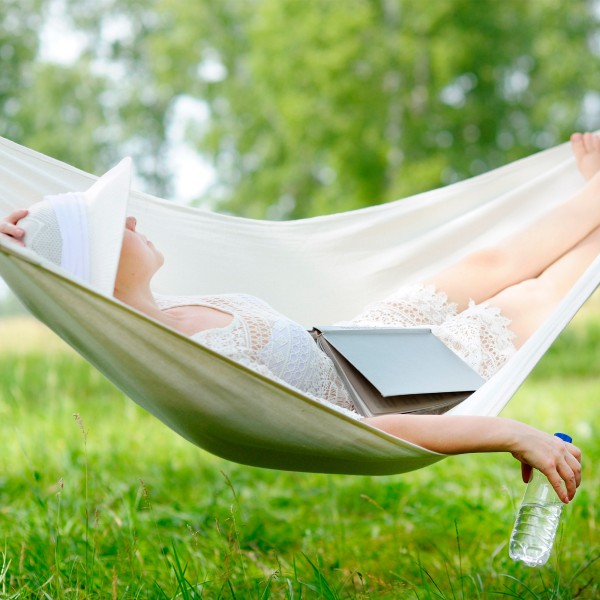 Rede de pendurar camping bege - Acessórios camping | Distria