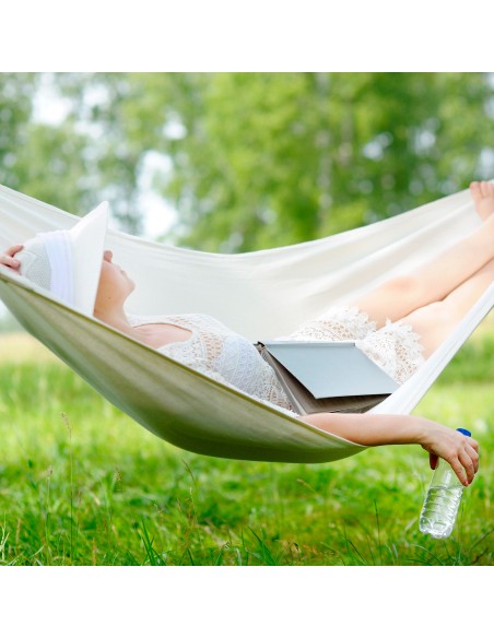 Rede de pendurar camping bege - Acessórios camping | Distria