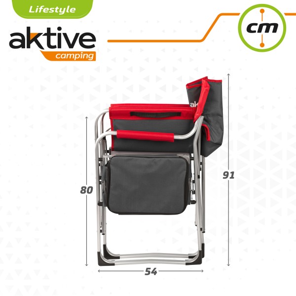 Silla camping diretor com mesa y bolsa termet | Distria