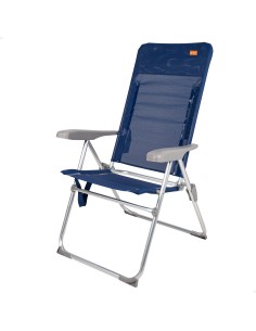 Cadeira de praia alta dobrável extra plana | Distria