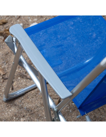 Comprar Cadeiras de Praia Azul Aktive com Asa | Distria