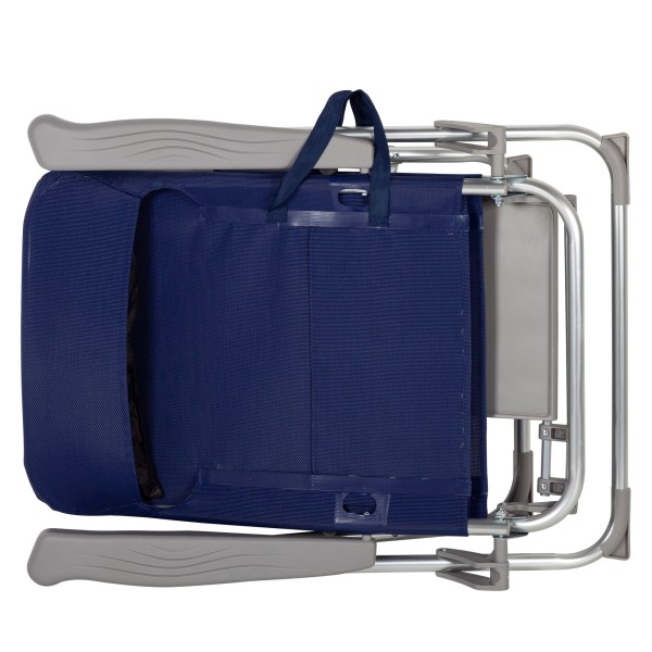 Cadeira de praia dobrável Slim com mesa lateral | Distria