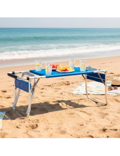 Carro mesa playa plegable 2 em 1 | Distria 2