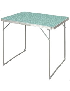 Aktive Mesa de campismo dobrável 80x60x70 cm | Distria