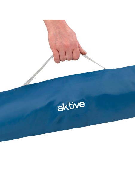 Cama de camping plegable azul | Distria