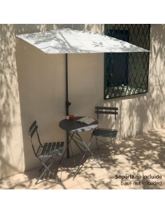 Guarda-sol de parede para terraço ou jardim 160x100 cm Aktive | Distria 2