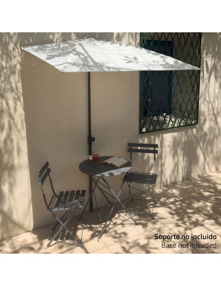 Guarda-sol de parede para terraço ou jardim 160x100 cm Aktive | Distria