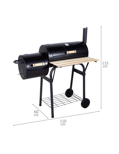 Barbecue a carvão portátil e fumador | Barbecues e acessórios