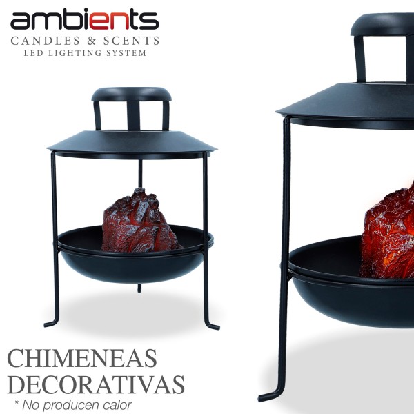 Lâmpada LED Brasero para decoração de casa - Distria.com