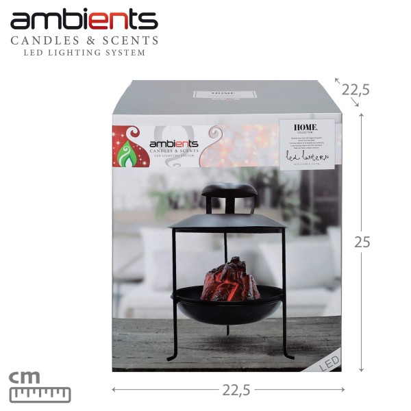 Lâmpada LED Brasero para decoração de casa - Distria.com