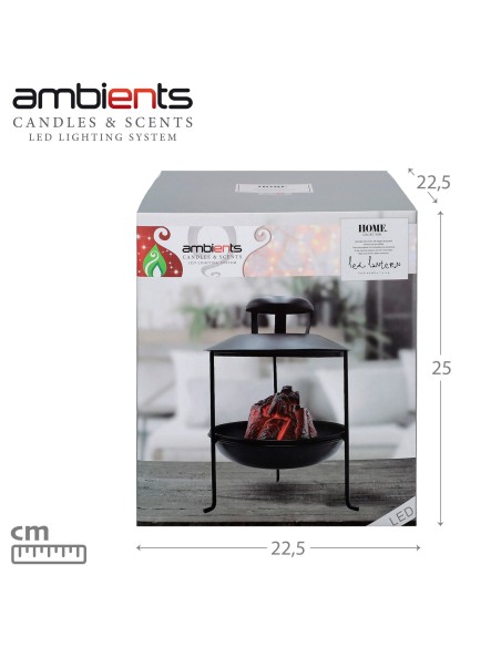 Lâmpada LED Brasero para decoração de casa - Distria.com