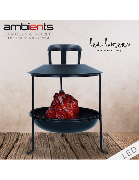 Lâmpada LED Brasero para decoração de casa - Distria.com