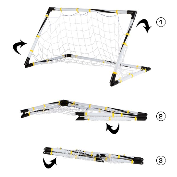 Baliza dobrável de brinquedo com bola | Distria