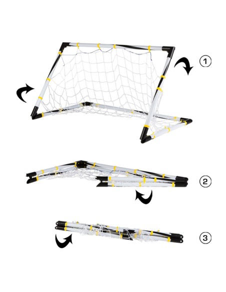 Baliza dobrável de brinquedo com bola | Distria