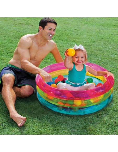 Piscinas de bolas insuflável infantil INTEX