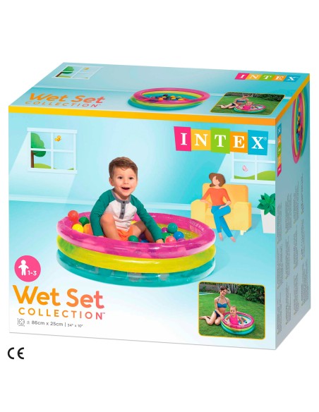 Piscinas de bolas insuflável infantil INTEX