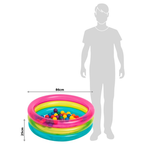 Piscinas de bolas insuflável infantil INTEX