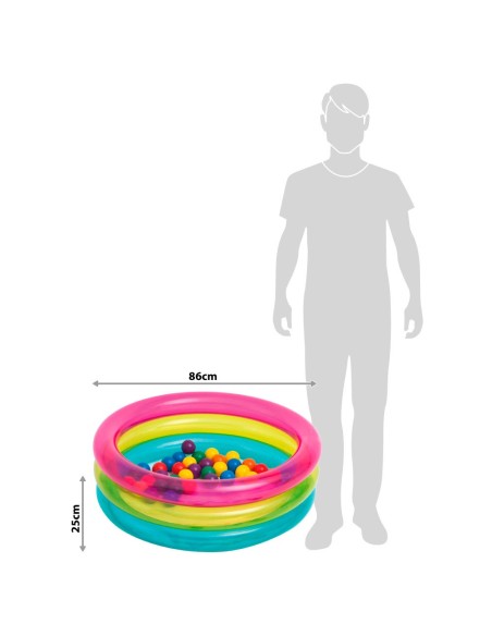Piscinas de bolas insuflável infantil INTEX