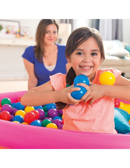 Pack de 100 bolas coloridas INTEX Fun Ballz