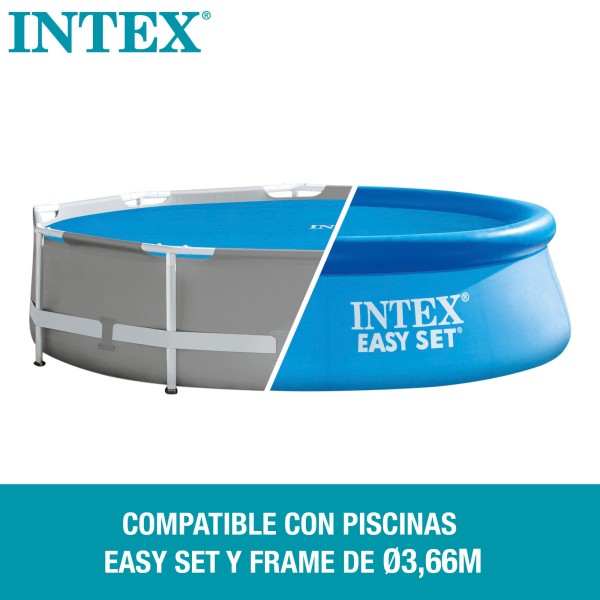 Cobertura solar INTEX para piscinas 366 cm | Distria