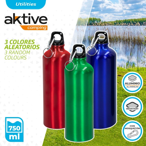 Garrafa de alumínio - Acessórios de acampamento | Distria
