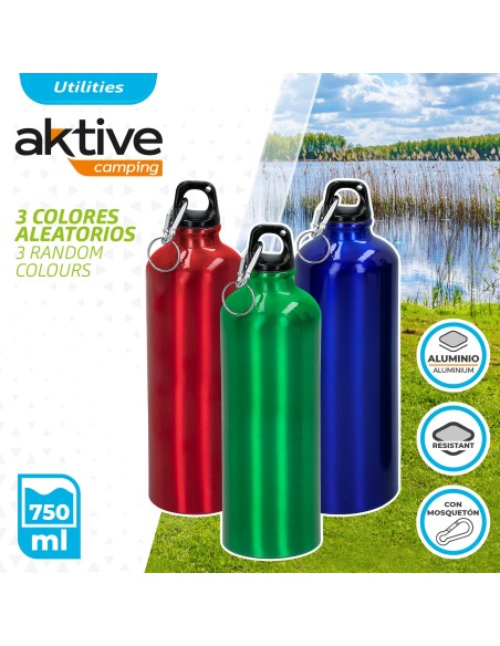 Garrafa de alumínio - Acessórios de acampamento | Distria
