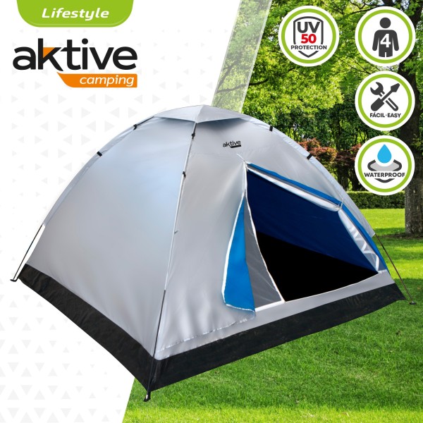 Tenda 4 pessoas Aktive | Distria