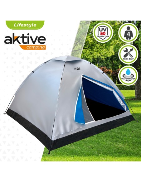 Tenda 4 pessoas Aktive | Distria