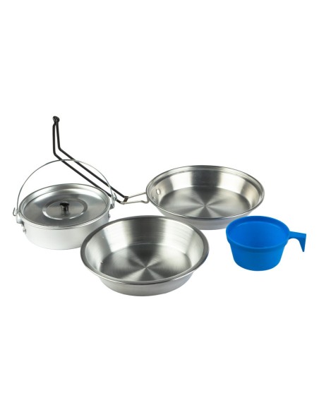 Conjunto de pratos e copos para camping | Compre por um bom preço | Distria