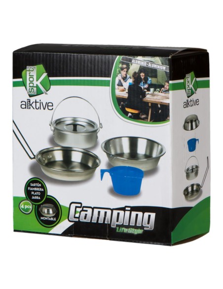 Conjunto de pratos e copos para camping | Compre por um bom preço | Distria