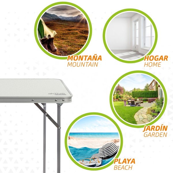 Mesa dobrável com alça | Distria