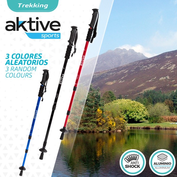 Bastão trekking regulável 135 cm | Distria