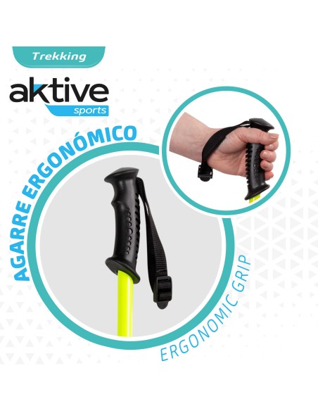 Conjunto de dois bastões de trekking extensíveis | Distria